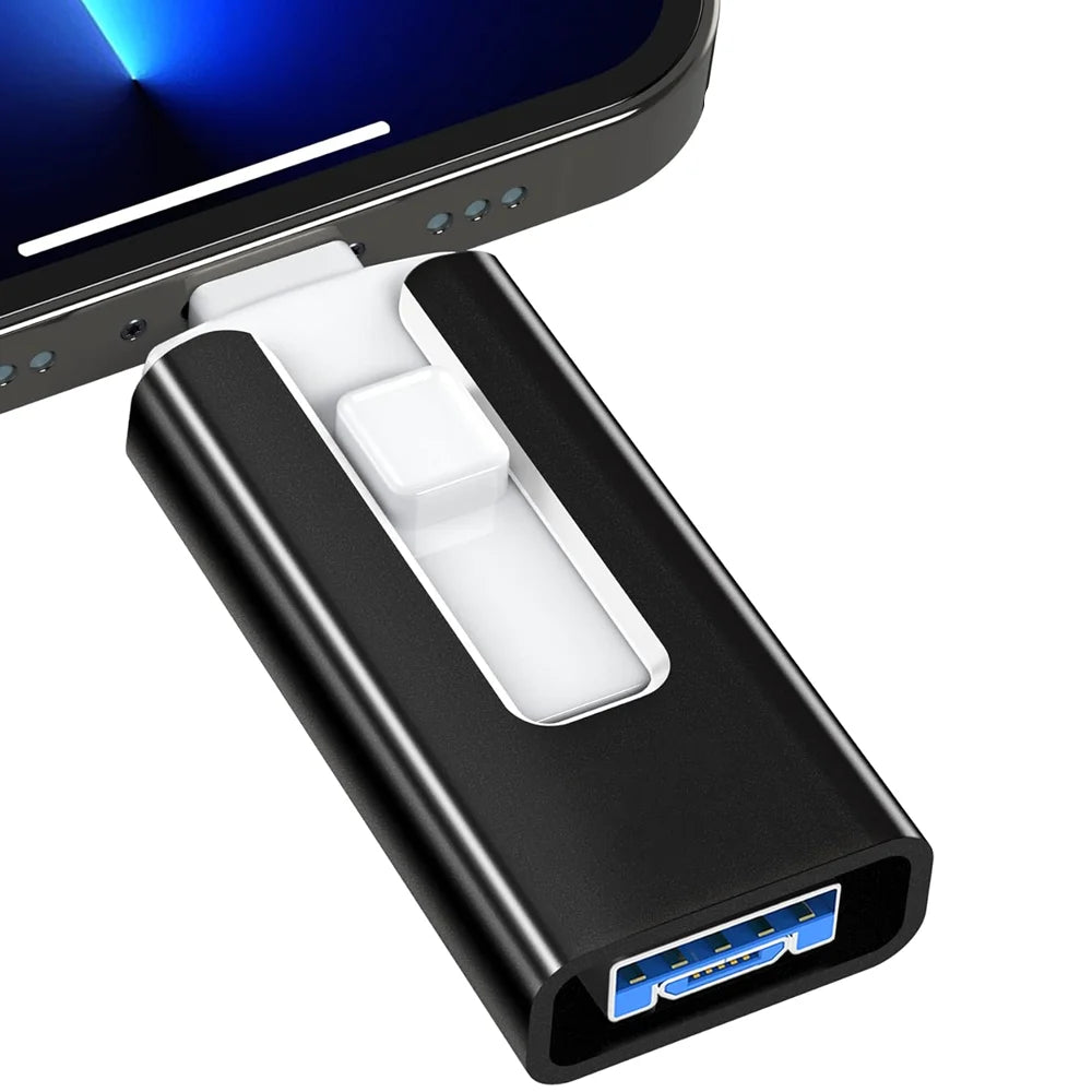 new For 512GB Usb Flash Drive 128GB 256GB 2TB 1TB Metal Otg USB Disk Computer Flash Drive High speed waterproof